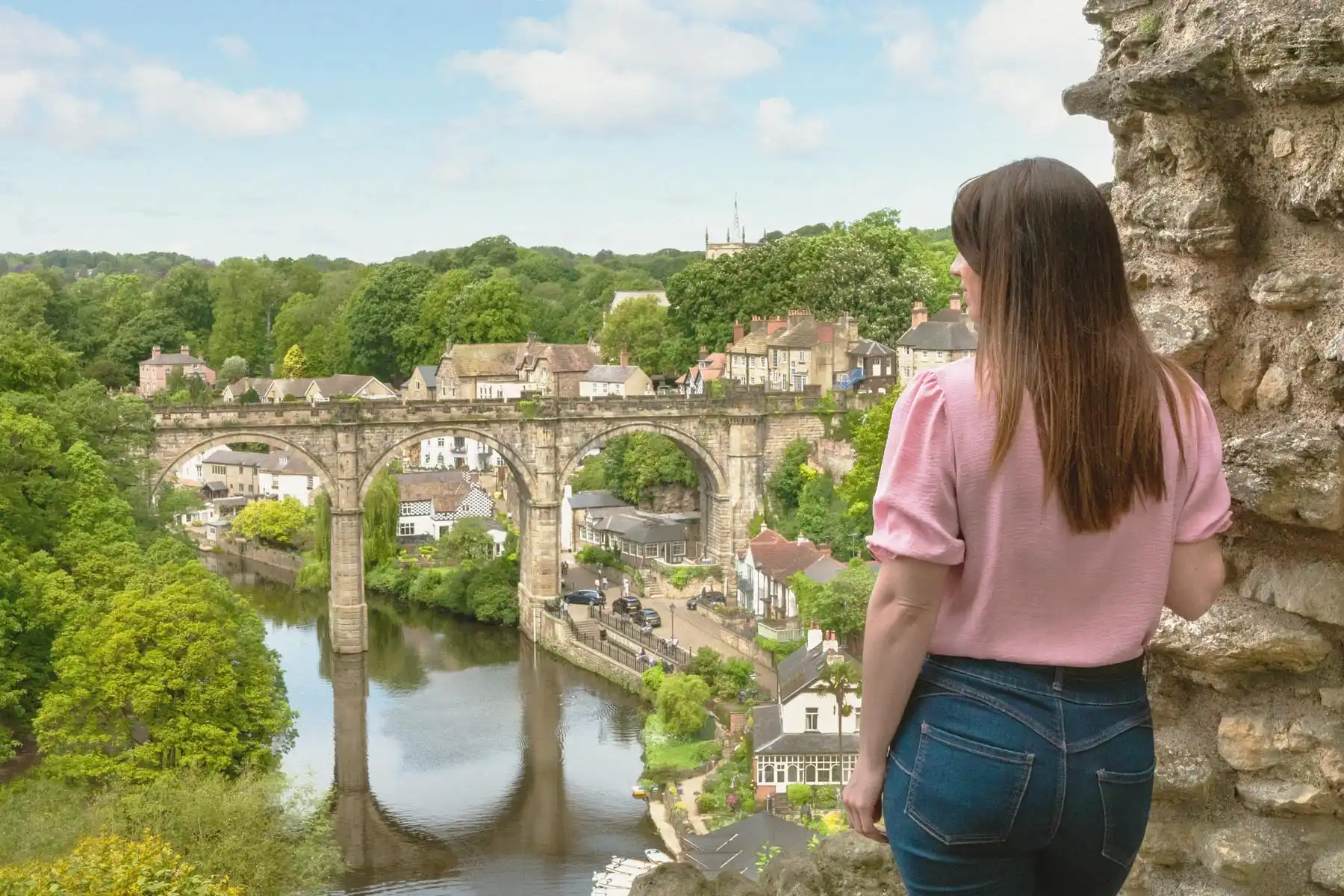 Relaxing views, in North Yorkshire