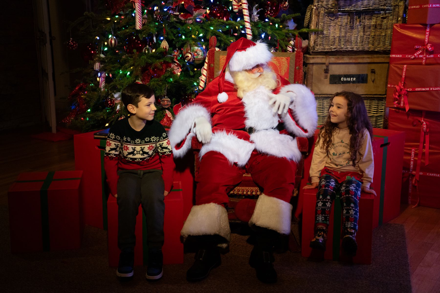 Father Christmas at Castle Howard