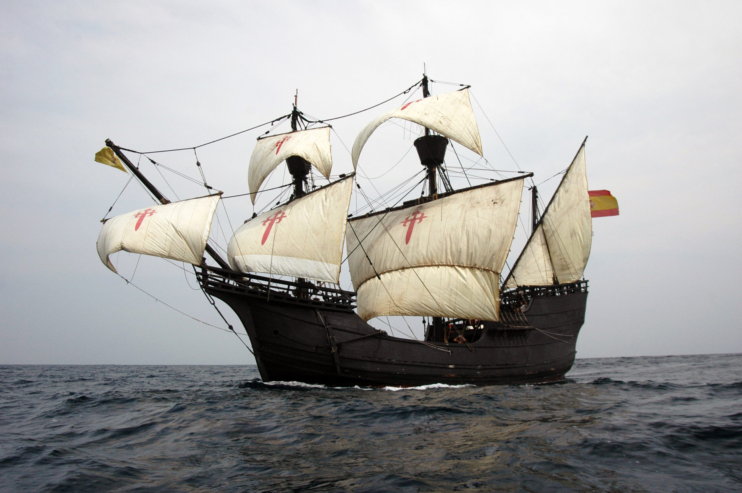 Nao Victoria at sea