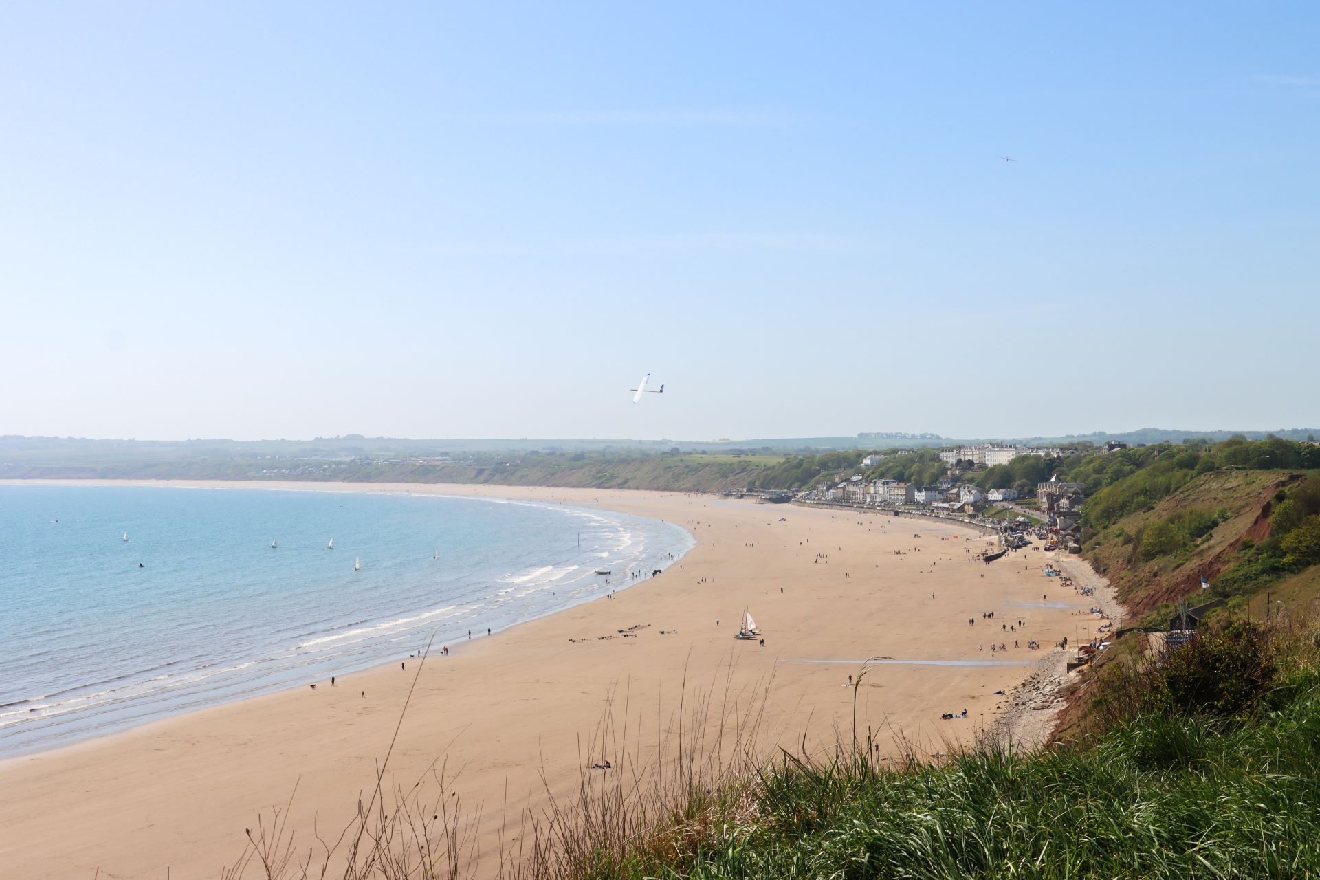 Filey beach