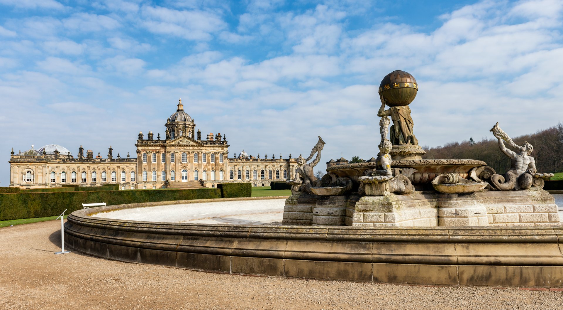 Exterior shot of Castle Howard